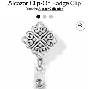 Brighton retired alcazar badge clip